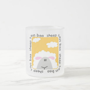 Tasse Givré Le mouton indique des T-shirts et des cadeaux de