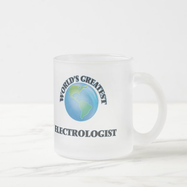 Tasse Givré Le plus grand Electrologist du monde (Droit)