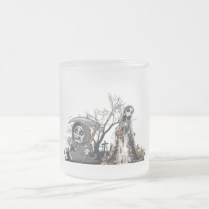 Tasse Givré Le squelette et la mariée cadavre.