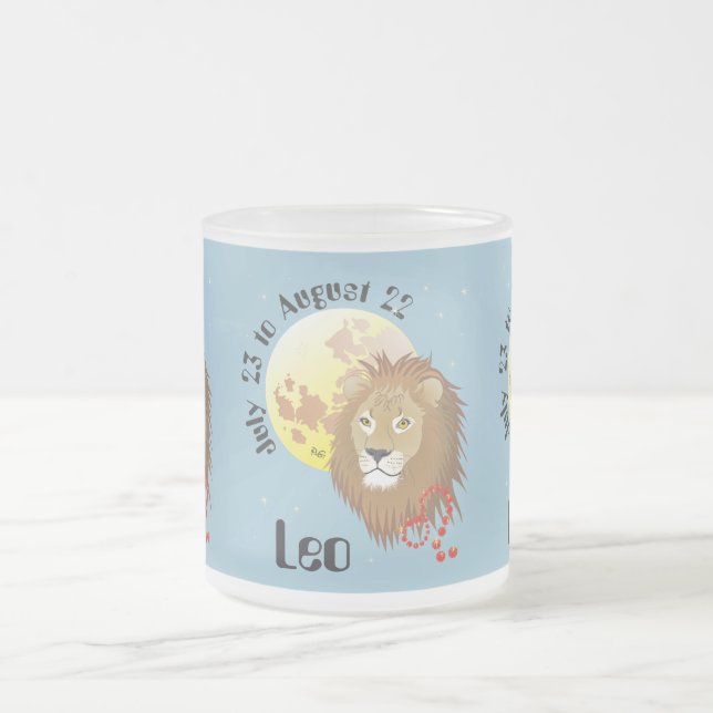 Tasse Givré Leo July 23 à août 22 (Centre)