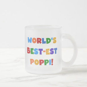 Tasse Givré Les meilleurs cadeaux de couleurs vives Poppi du m