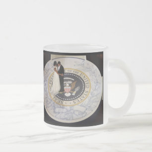 Tasse Givré Les PREMIERS COUPLES de l'Amérique, PREMIÈRE DAN