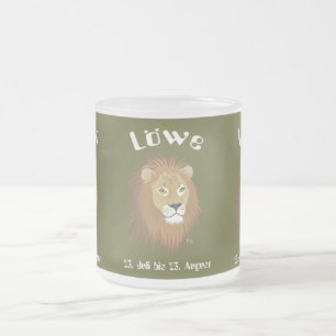 Tasse Givré Lion 23 juillet au 22 août