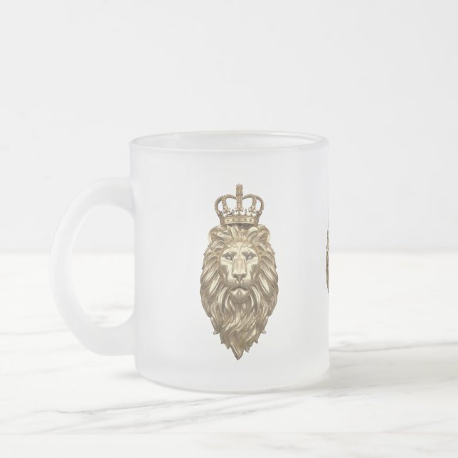 Tasse Givré Lion majestueux (Gauche)