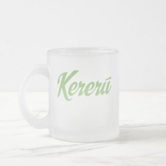 Tasse Givré Logo Kereru et oiseau