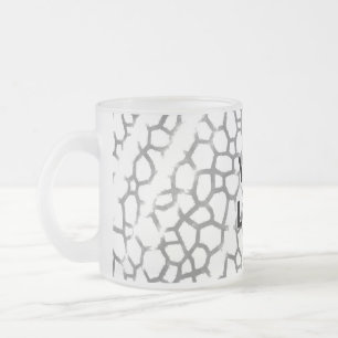 Tasse Givré Logo personnalisé simple et élégant ici société c