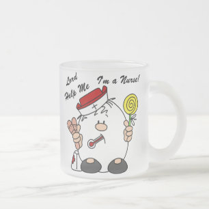 Tasse Givré Lord Aidez-moi Je suis infirmière