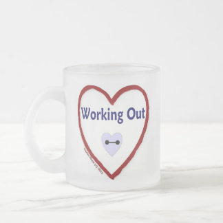 Tasse Givré Love Working Out