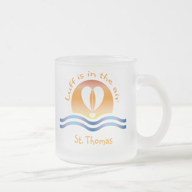 Tasse Givré Luffers Sunset_Luff est dans l'air St. Thomas (Droit)