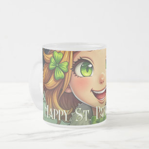 Tasse Givré Lutin joyeux - Saint-Patrick Chanceux
