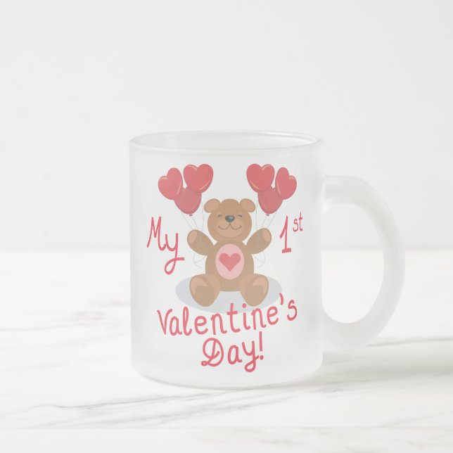Tasse Givré Ma première Saint Valentin (Droit)