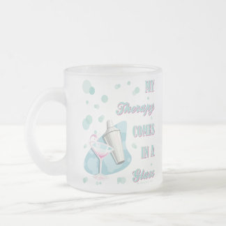 TASSE GIVRÉ MA THÉRAPIE VIENT DANS UN VERRE !