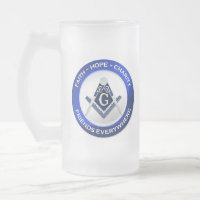 Tasse givré maçonnique