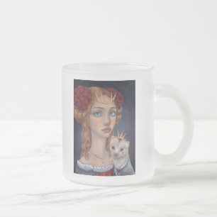 Tasse Givré Madame avec un furet