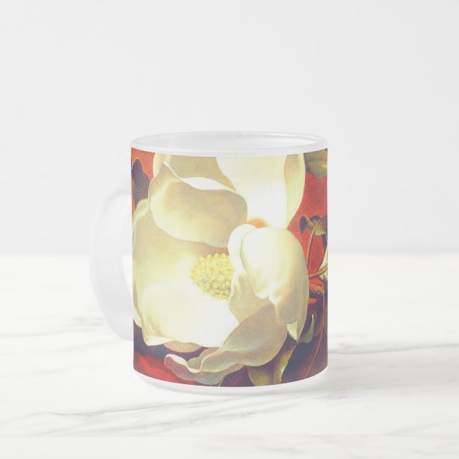 Tasse Givré Magnolia sur Red Velvet Martin Johnson Heade (Devant gauche)