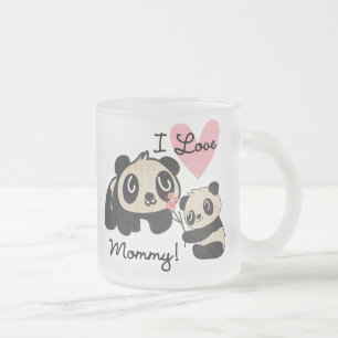 Tasse Givré Maman d'amour des pandas I