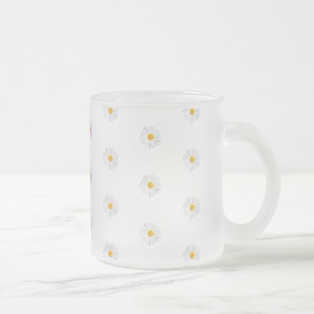 Tasse Givré marguerite blanche (Droit)