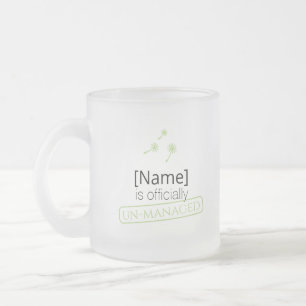 Tasse Givré Mauvaise herbe arrive mignon cynique pissenlit Drô
