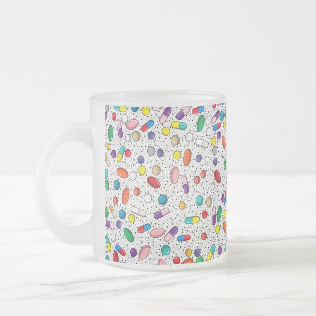Tasse Givré Médecine Infirmière Pharmacie Docteur Conception d (Gauche)