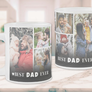 Tasse Givré Meilleur Papa Personnalisé 8 Photos