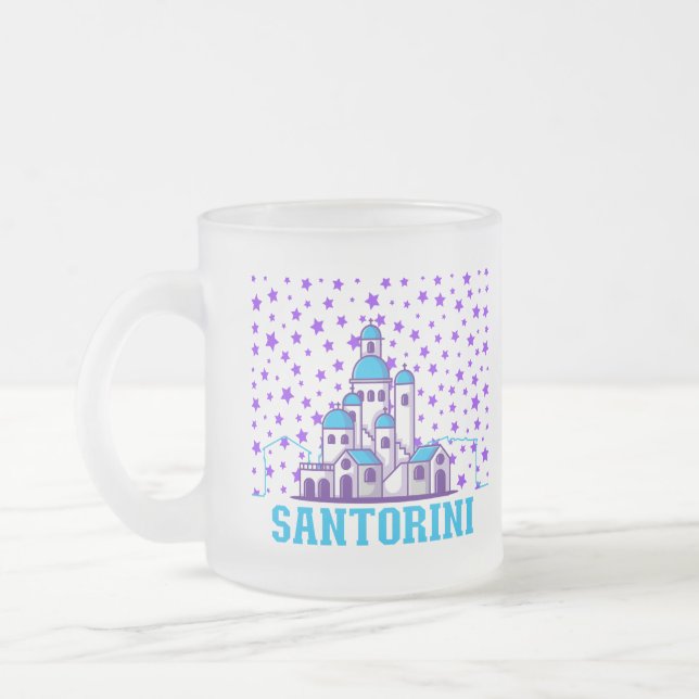 Tasse Givré Mémoire de Santorin.b (Gauche)