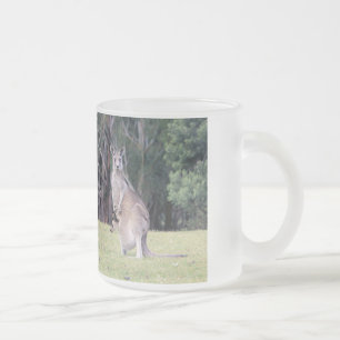 Tasse Givré Mère Kangaroo avec bébé Joey dans sa poche