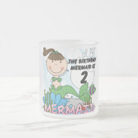 Mermaid 2e Anniversaire Tshirts et cadeaux