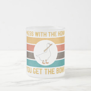 Tasse Givré Mess D'Oies Amusantes Avec Le Miel Vous Obtenez Le