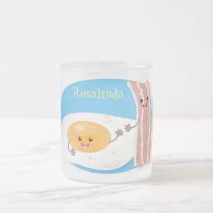 Tasse Givré Mignon illustration de dessin animé d'œuf et de ba
