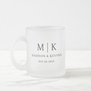 Tasse Givré Minimal et chic MARIAGE