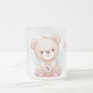 Tasse Givré Monogramme de verre givré Musique