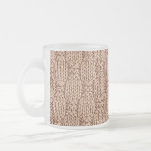 Tasse Givré Motif Bubble Knit Stitch par Shirley Taylor