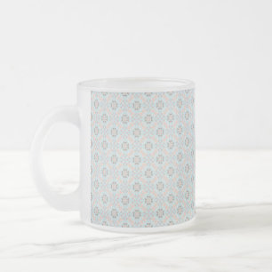 Tasse Givré Motif de coquillages en continu