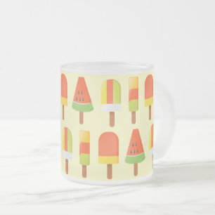 Tasse Givré Motif de glaces d'été