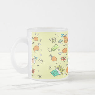 Tasse Givré Motif de nourriture et de boisson