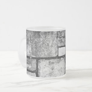 Tasse Givré Motifs de maçonnerie - Mur de jardin 2