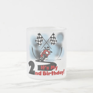 Tasse Givré Motorcycle Racing 2e Anniversaire Tshirts et cadea