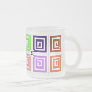 Tasse Givré Musique carré Spirale