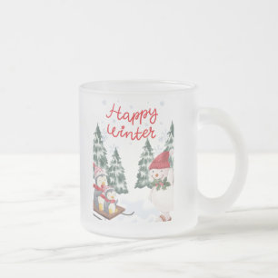 Tasse Givré Musique gelée d'hiver