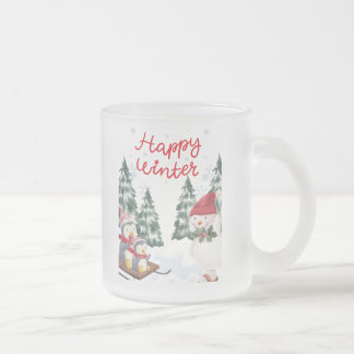 Tasse Givré Musique gelée d'hiver
