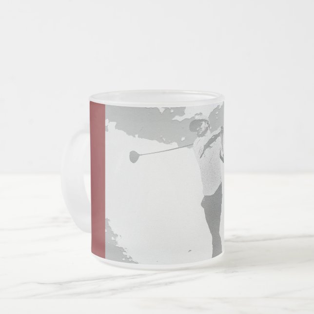 Tasse Givré My Favorite Golf Coach (Devant gauche)