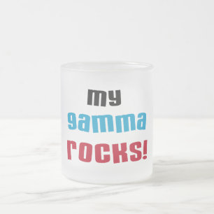 Tasse Givré My Gamma Rocks T-shirts et cadeaux