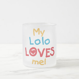 Tasse Givré My Lolo Loves Me T-shirts et cadeaux