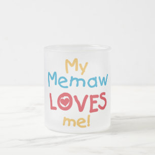 Tasse Givré My Memaw Loves Me T-shirts et cadeaux