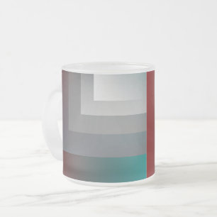 Tasse Givré N - gris sarcelle bordeaux