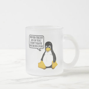 Tasse Givré Ne faites jamais confiance qu'un OS vous n'ont pas