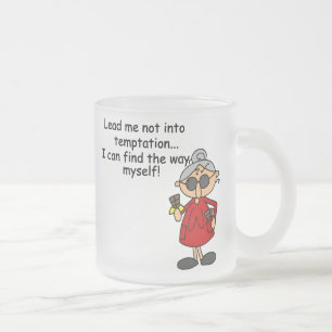 Tasse Givré Ne Me Menez Pas Dans Un Humour De Tentation