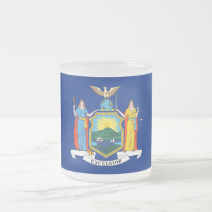 Tasse Givré New York : l'Empire State, chez Big Apple Flag