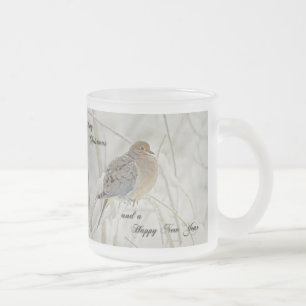 Tasse Givré Noël et Nouvel An - Dove de deuil