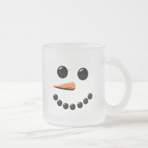 Tasse Givré Noël mignon de bonhommes de neige de vacances